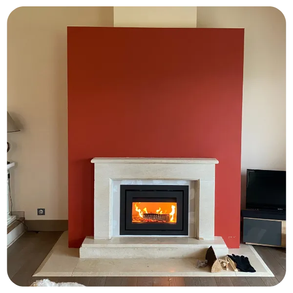 pose poele a bois saint herblain